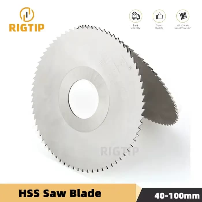 RIGTIP HSS lame de scie circulaire 40mm/50mm/60mm/63mm/75mm/80mm/100mm