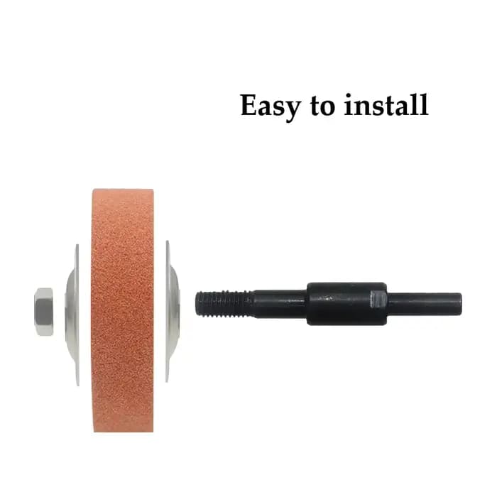 Tête de brosse de roue en tissu de polissage