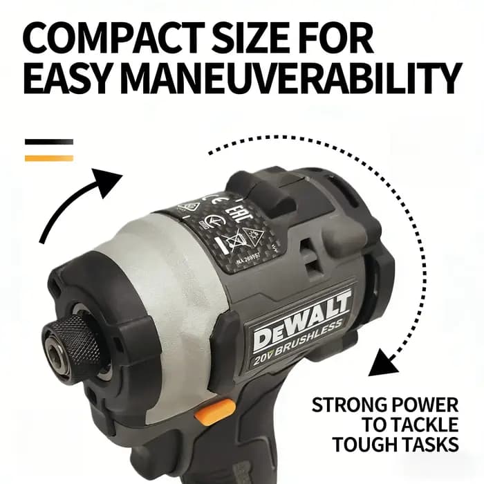 Perceuse à percussion sans fil DeWalt DCF85M : tournevis électrique multifonction