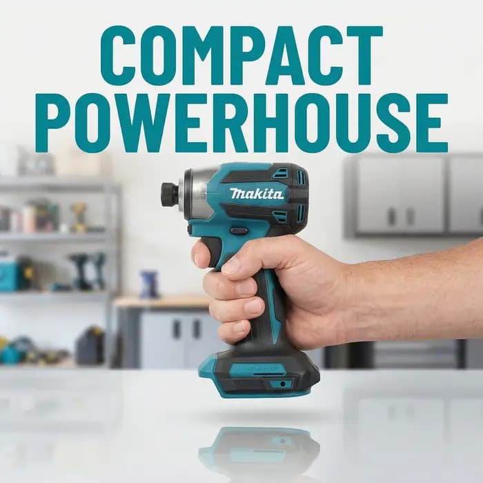 Makita DTD173 Perceuse électrique sans fil 18V sans balais, outil électrique multifonction pour la maison, sans batterie