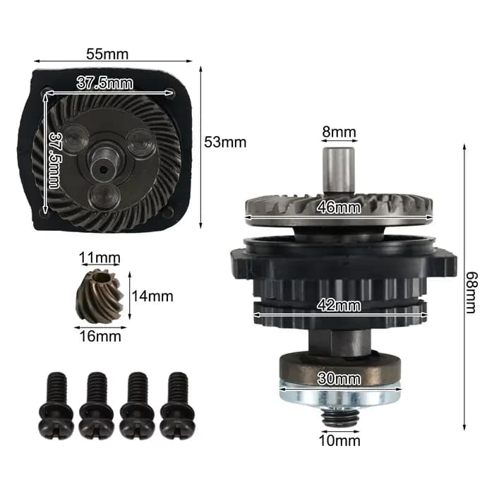 Ensemble d'engrenages de meuleuse d'angle FF03-100A