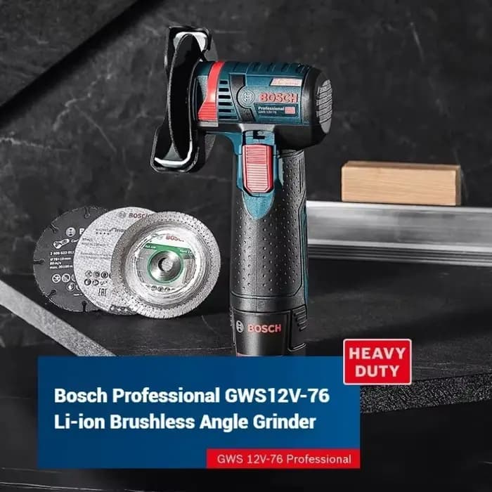 Meuleuse d'angle sans fil professionnelle BOSCH GWS 12V-76 Mini