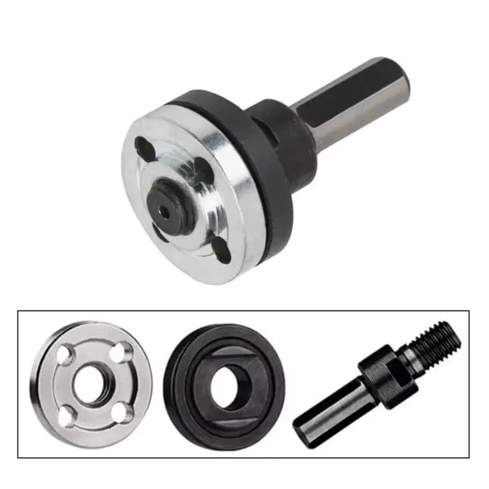 Adaptateur de tige de connexion pour perceuse électrique 10 mm vers meuleuse d'angle