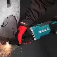 Meuleuse d'angle sans fil Makita, outil de gravure électrique rotatif à 4 vitesses, machine à polir portative