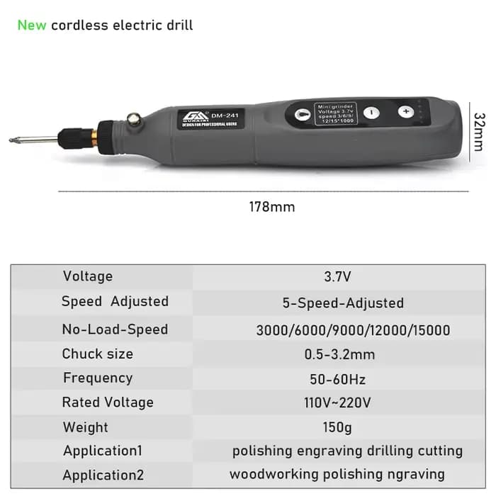 Mini broyeur électrique