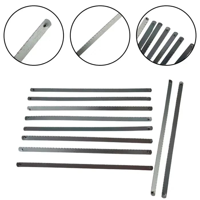 10 pièces 6In 24T multifonctionnel Mini lame de scie à métaux