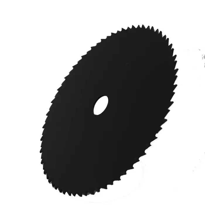 Lame de Scie Circulaire HSS, Diamètre 85mm, 72T, Alésage 10mm, Revêtement en Nitrure, Coupe du Bois, 1 Pièce