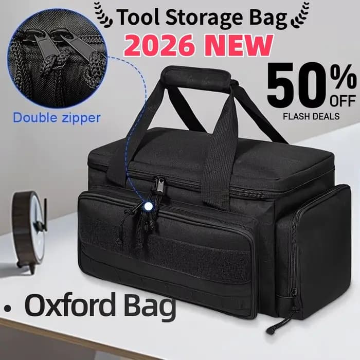Sac de rangement d'outils de grande capacité