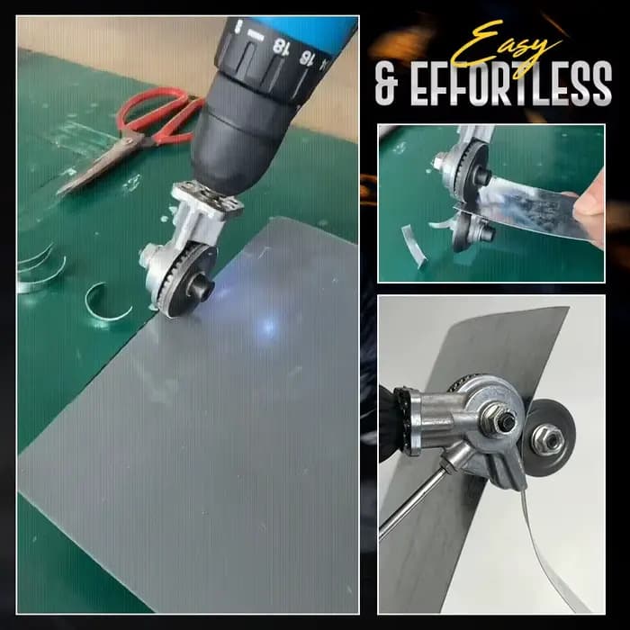 Perceuse électrique, ciseaux de conversion