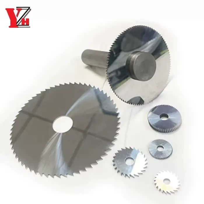 YZH lame de scie circulaire fraisage outil de coupe 10mm 13mm 16mm 20mm 25mm 40mm 45mm 50mm épaisseur H0.2-H4mm CNC pour l'acier