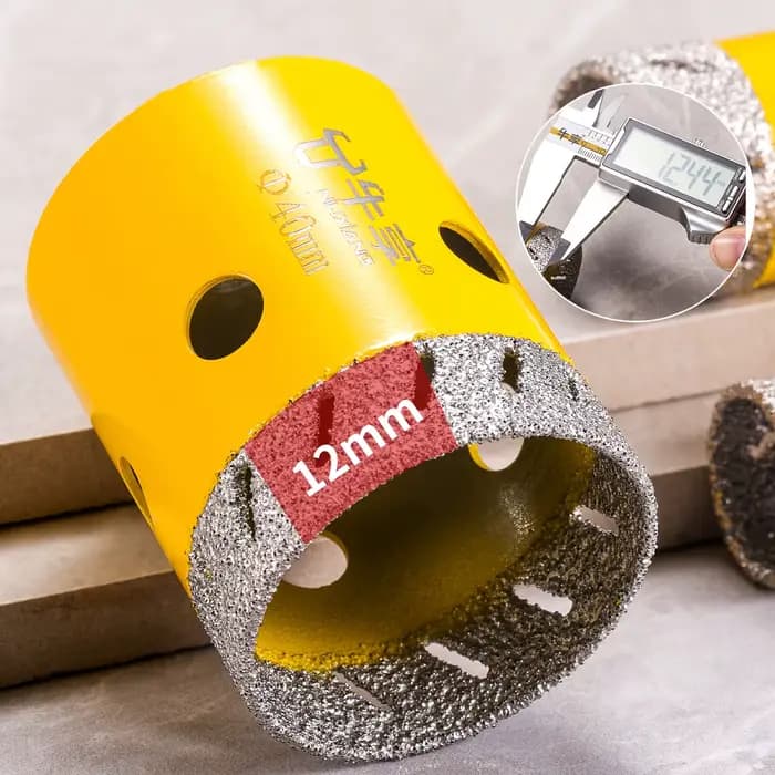 Jeu de forets diamantés pour carrelage céramique