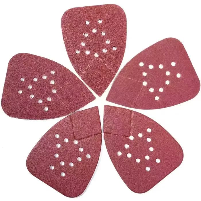 Papier abrasif pour ponceuse à main
