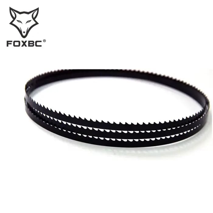 FOXBC 1712 x 12 x 0,36 mm Lames de scie à ruban 6 TPI pour Metabo BAS 260 Swift, BAS 261 Précision pour la coupe du bois et du plastique 3 pièces