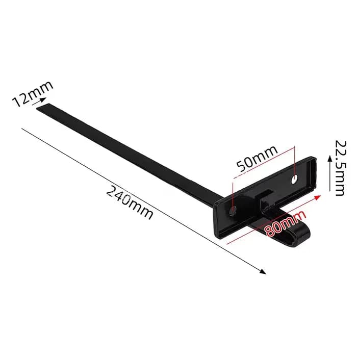 Guide-règle pour scie circulaire électrique 240 mm