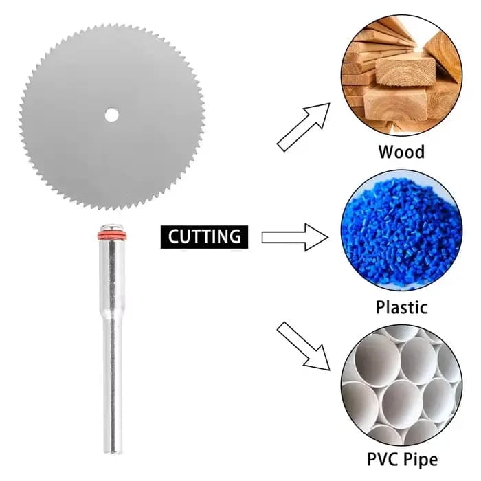 Mini lame de scie circulaire en acier inoxydable