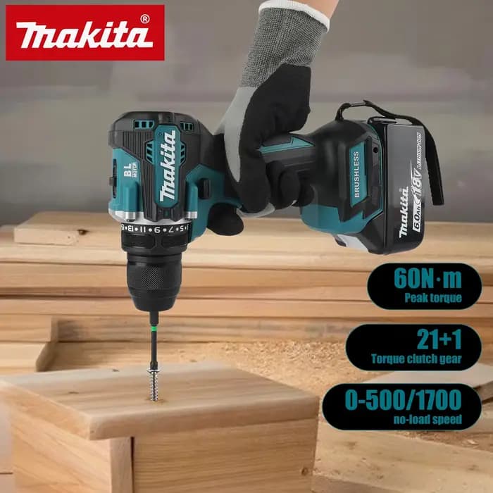 Perceuse à percussion Makita DDF487 pour usage domestique