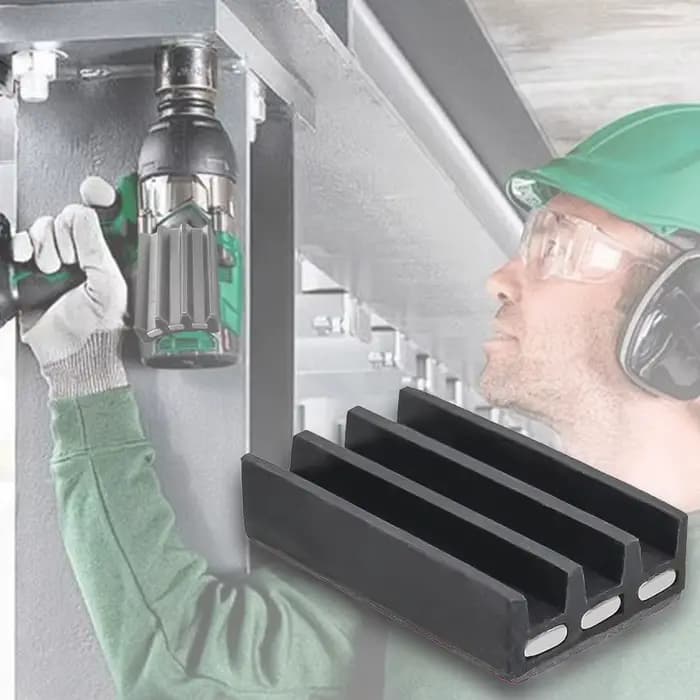 Support magnétique pour embouts de perceuse