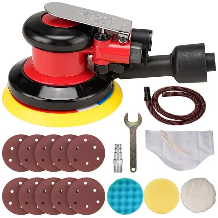 Ponceuse pneumatique de 5 pouces
