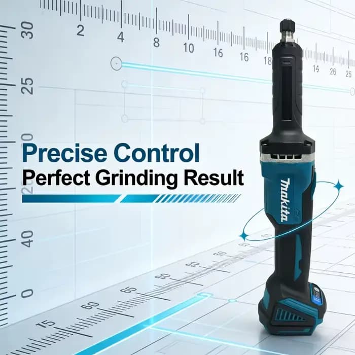 Meuleuse d'angle sans fil Makita Brushless à 4 vitesses : Machine de meulage et de polissage (unité nue)