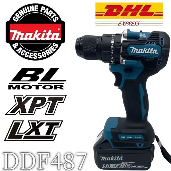 Niveau professionnel 🏆 Makita – perceuse à tournevis sans fil DDF487