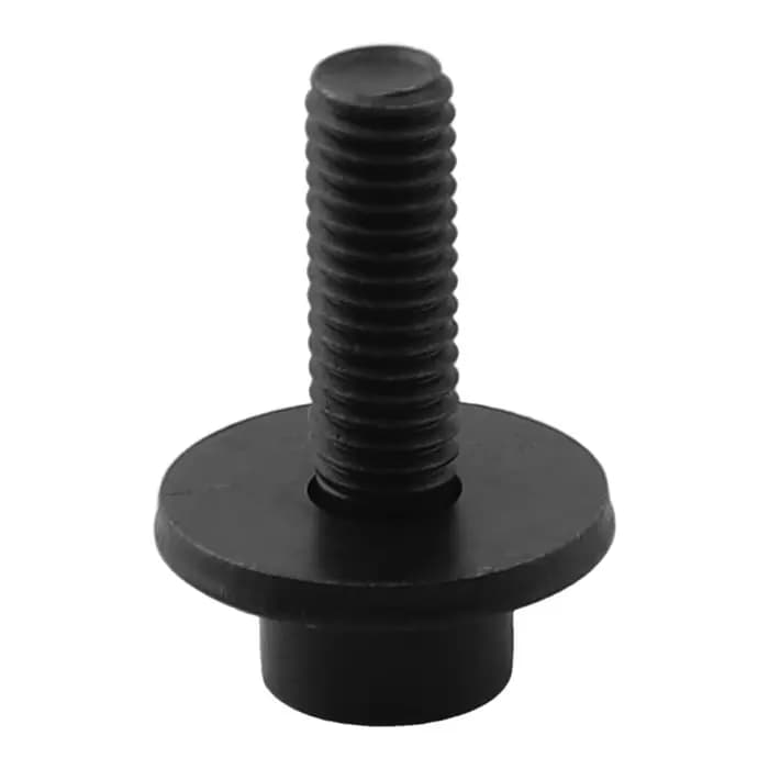 Rondelle à bride métallique pour assortiment d'outils, pièces de scie circulaire, boulon de serrage à lame noire, numéro de pièce 266133 – 3, pièces usinées de précision
