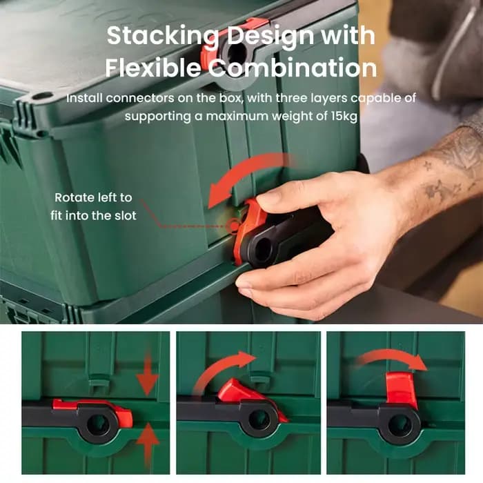 Bosch-Boîte à outils système empilable S et M