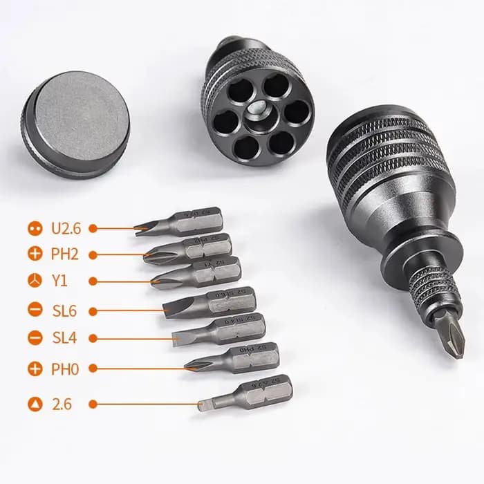 Jeu de mini tournevis industriels 7 en 1