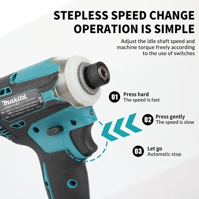 Perceuse sans fil Makita DTD171