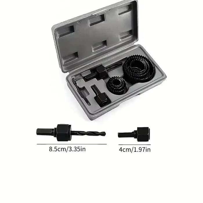 Kit de scie cloche en acier au carbone Durable