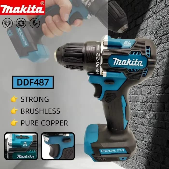 Perceuse à percussion sans fil Makita DDF487 18V