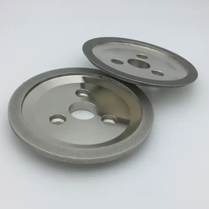 Disque abrasif SDC pour meuleuse d'angle en métal au carbure, diamant 125mm, 3 trous, en forme de papillon, Grits100 ~ 600
