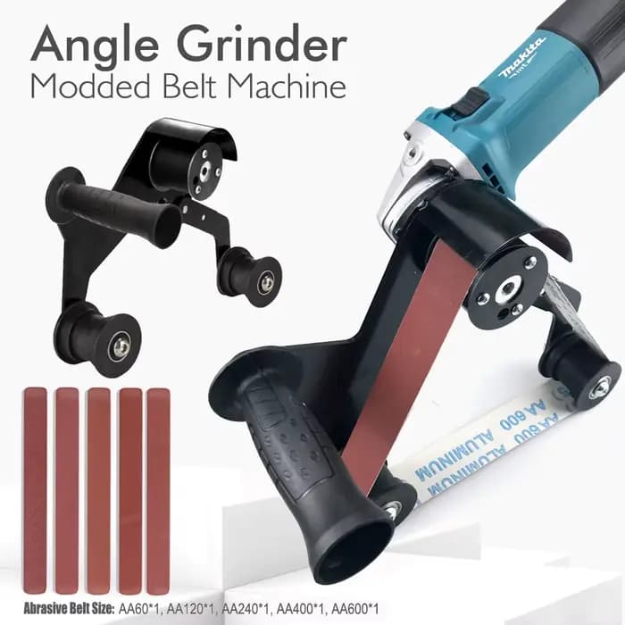 Kit adaptateur de meuleuse d'angle pour ponceuse à bande
