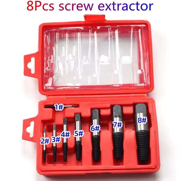 Extracteur de vis cassé endommagé