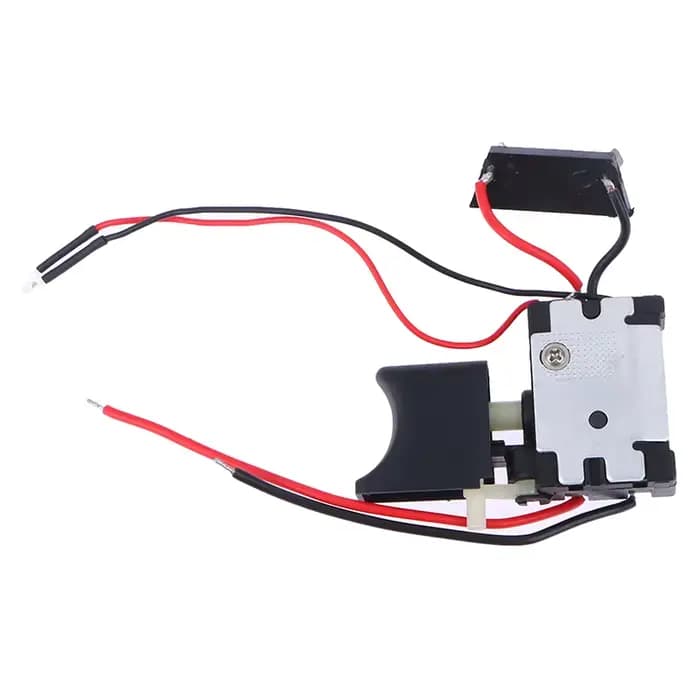 Nouveau【Interrupteur à bouton-poussoir pour perceuse électrique sans fil