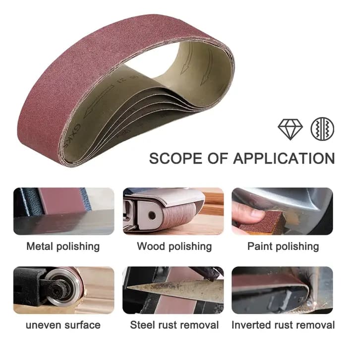 XLil5-Feuilles Abrasives pour Bois et Métal