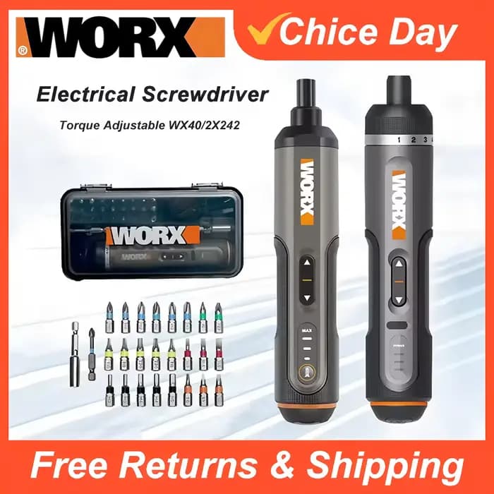 Worx 30 bits ensembles d'outils électriques WX242 jeux de tournevis