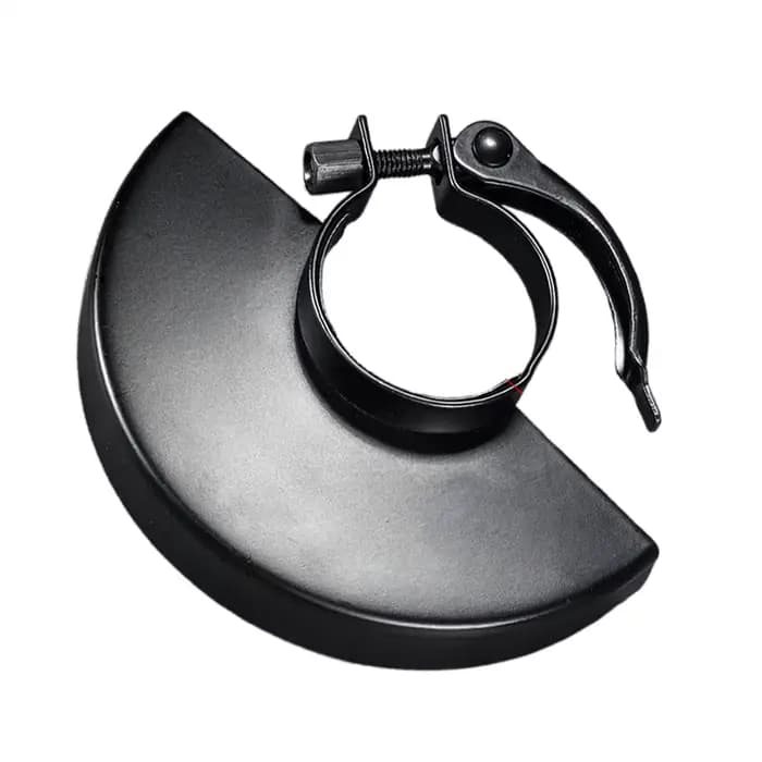 Cache de sécurité pour meuleuse d'angle à remplacement rapide, protection de meule agrandie contre la poussière, cache de protection pour outil électrique