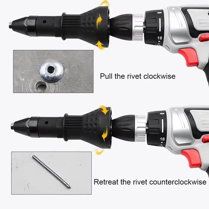 Outil de rivetage d'écrou de rivetage électrique