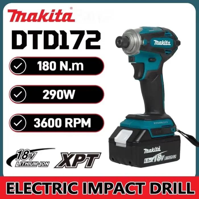 Perceuse à percussion sans fil Makita 18V