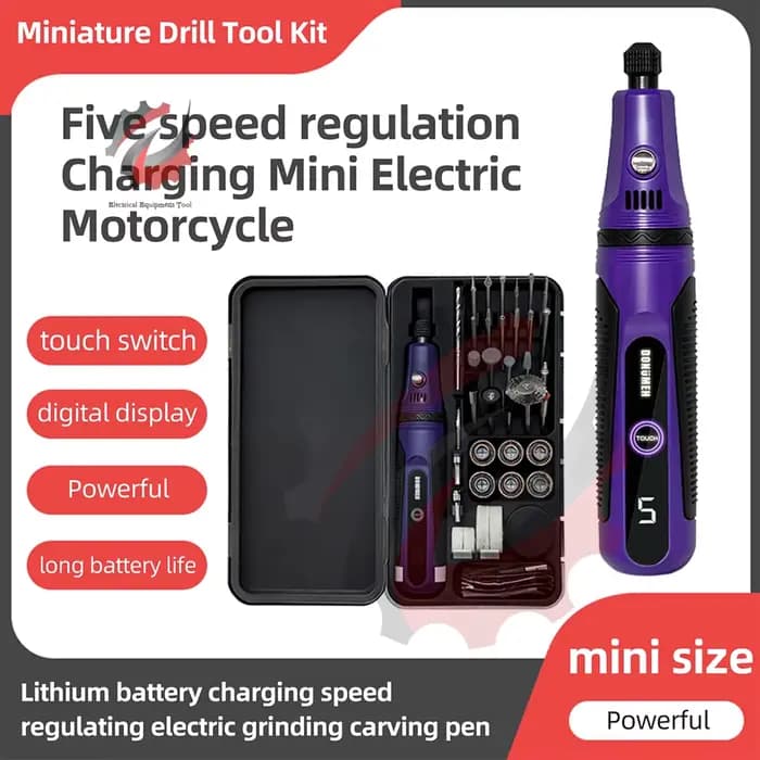 Outil rotatif, mini perceuse électrique