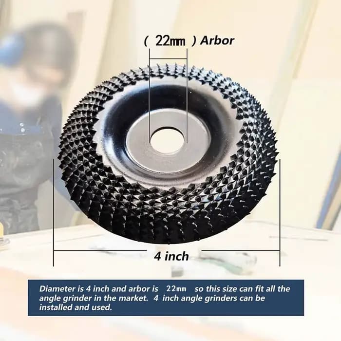 Disque de roue de meuleuse 4 pouces
