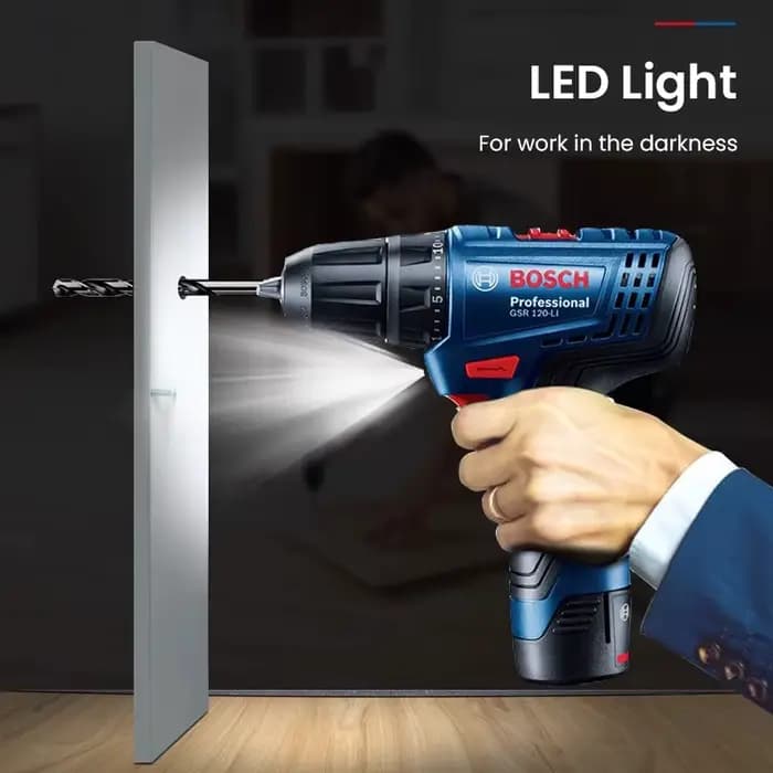 Bosch-Perceuse électrique sans fil aste GSR120 Li