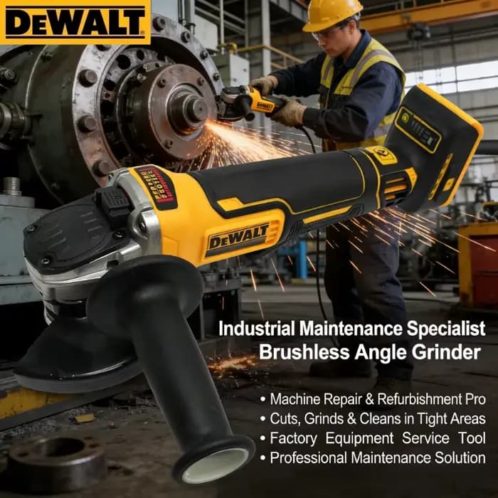 Dewalt DCG406 125MM/100MM Meuleuse d'angle sans fil sans balais 9000RPM