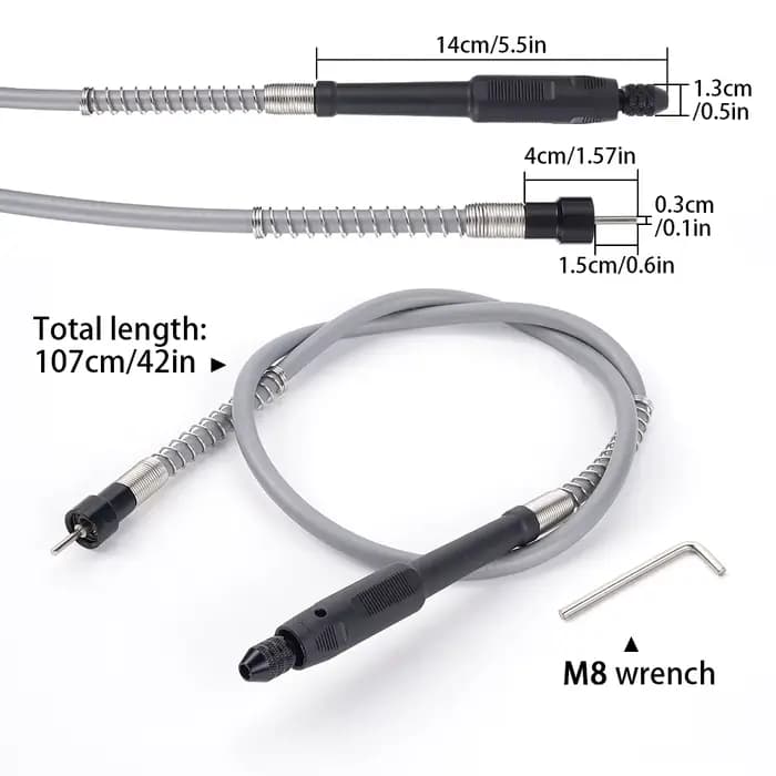 Perceuse électrique Flexible filaire 107cm 42 "