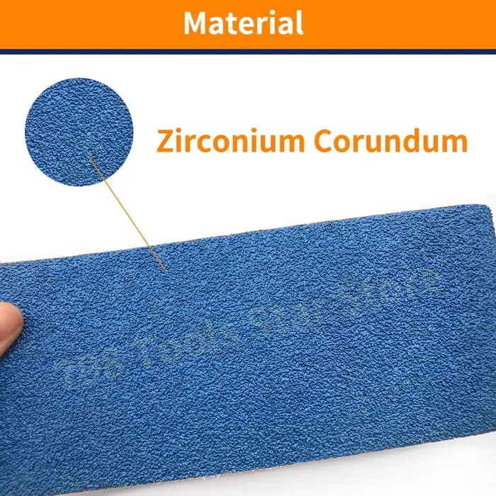 5 bandes abrasives bleues 915x100mm