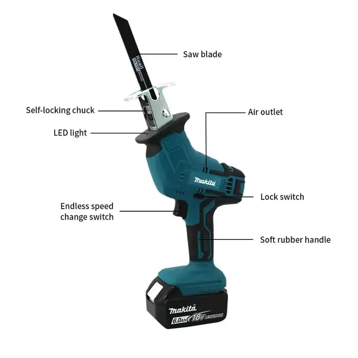 Scie sauteuse sans fil Makita ML-505