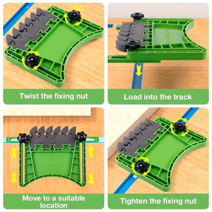 FeatherPRO - Ensemble de planches à plumes multi-usages pour scies circulaires à table