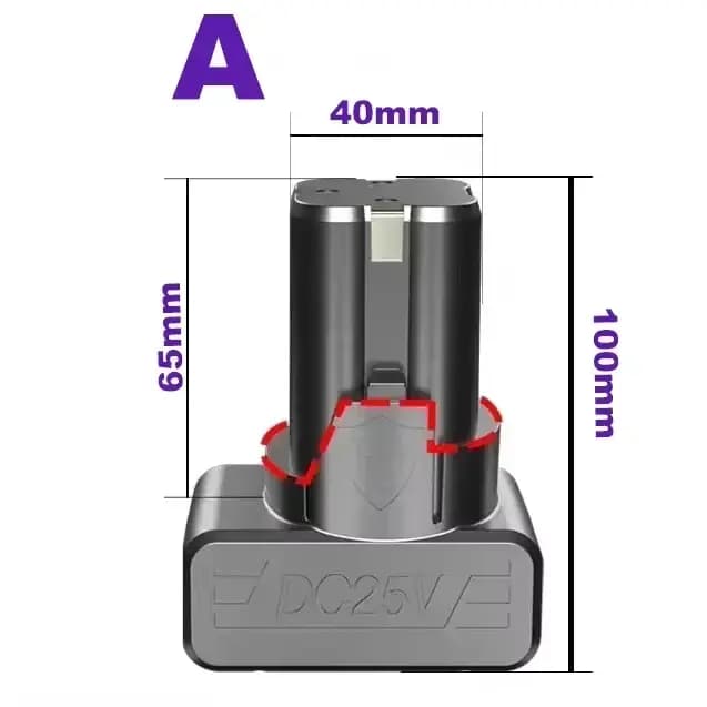 100% nouveau 25V tournevis électrique batterie perceuse sans fil