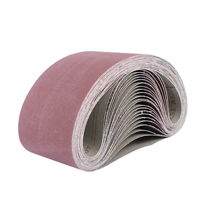 30*380mm courroies abrasives 10 pièces