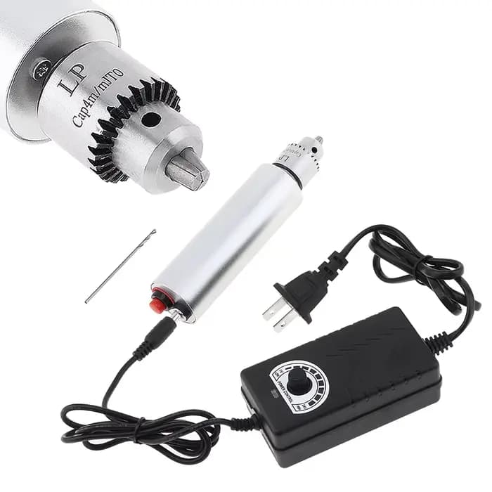 Perceuse électrique à main avec mandrin JTO et adaptateur d'alimentation réglable pour circuit imprimé